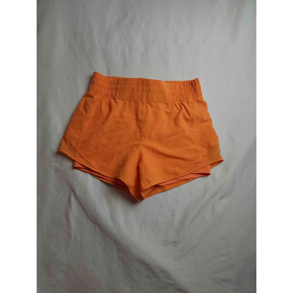 Mondetta Performance Luxury Shorts Womens Small‎ Orange Athletic Running Outdoor